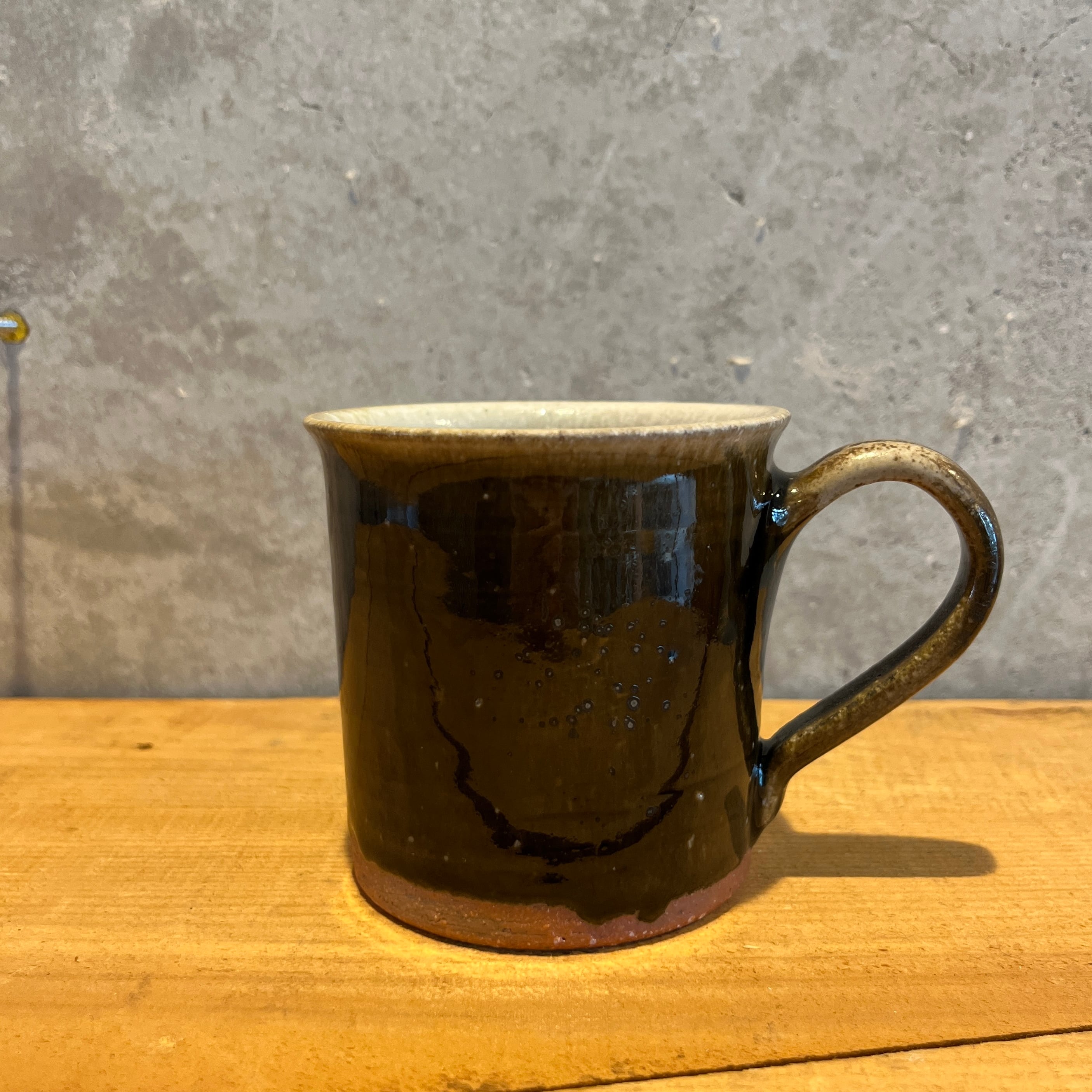 すゑもの亀屋 平沢崇義 飴釉マグ