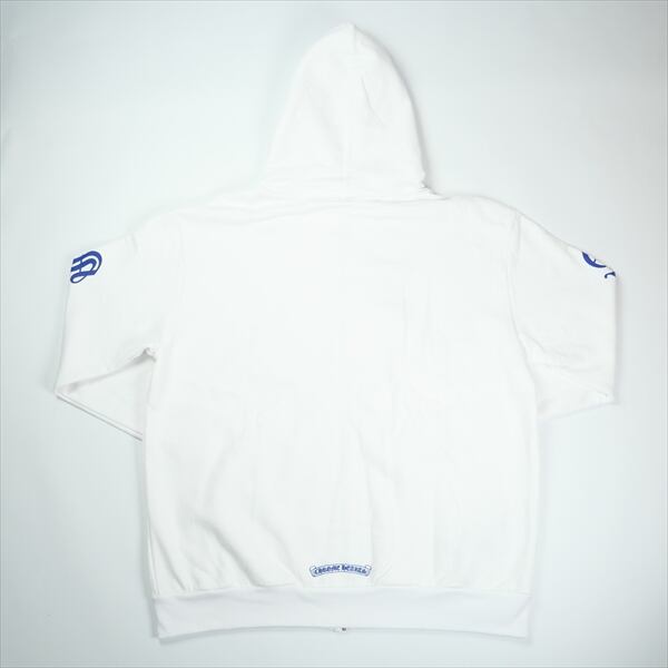 Size【XL】 CHROME HEARTS クロム・ハーツ VRCT FULL ZIP HOODIE WHITE