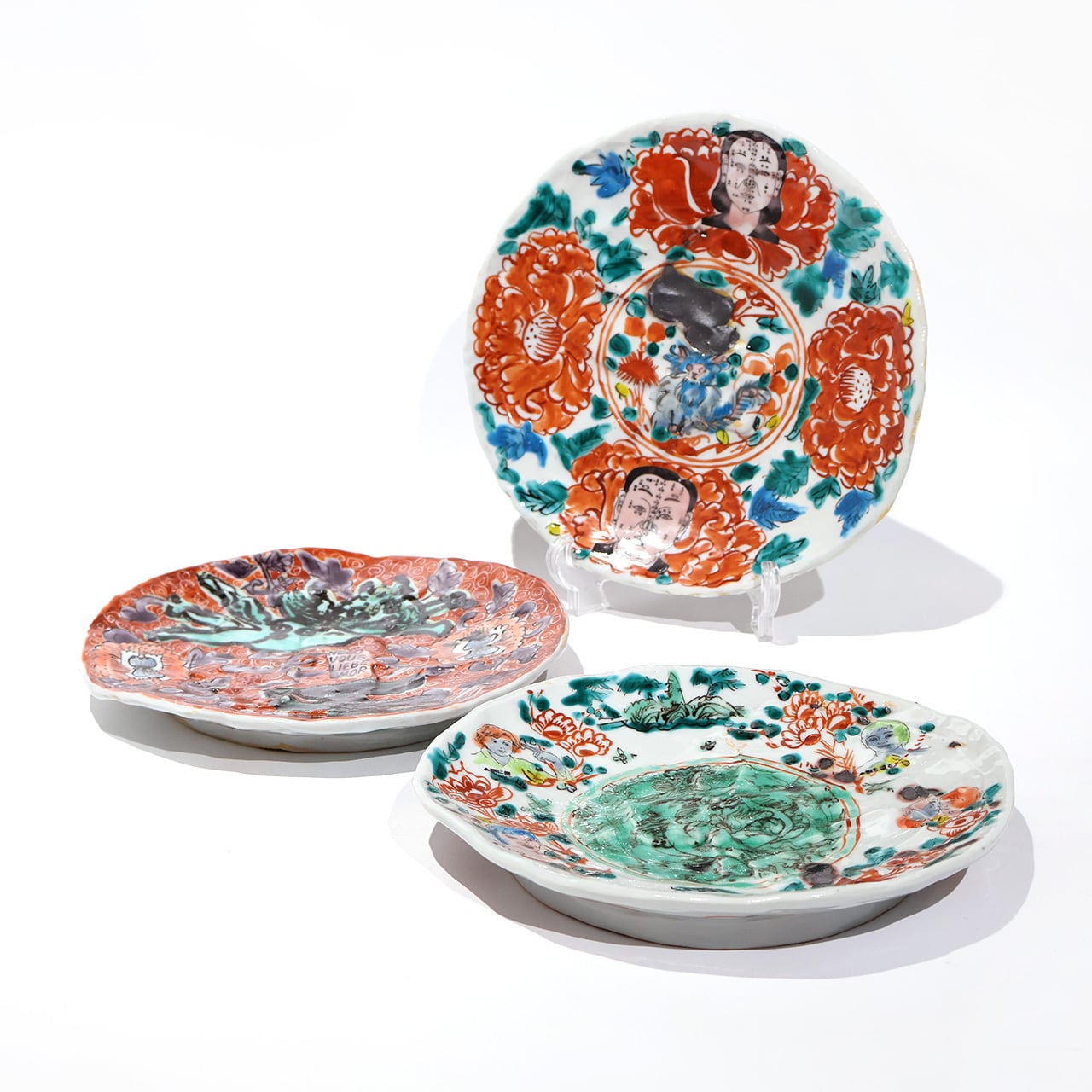 田辺京子 ネコ科の木立型中皿 | KOGEI Art Gallery 銀座の金沢