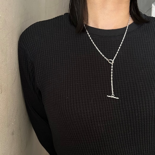 Twist Bar Chain AK Necklace