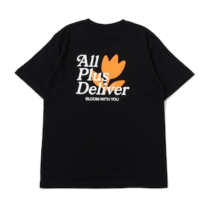 APD BY LOGO SS TEE / BLACK