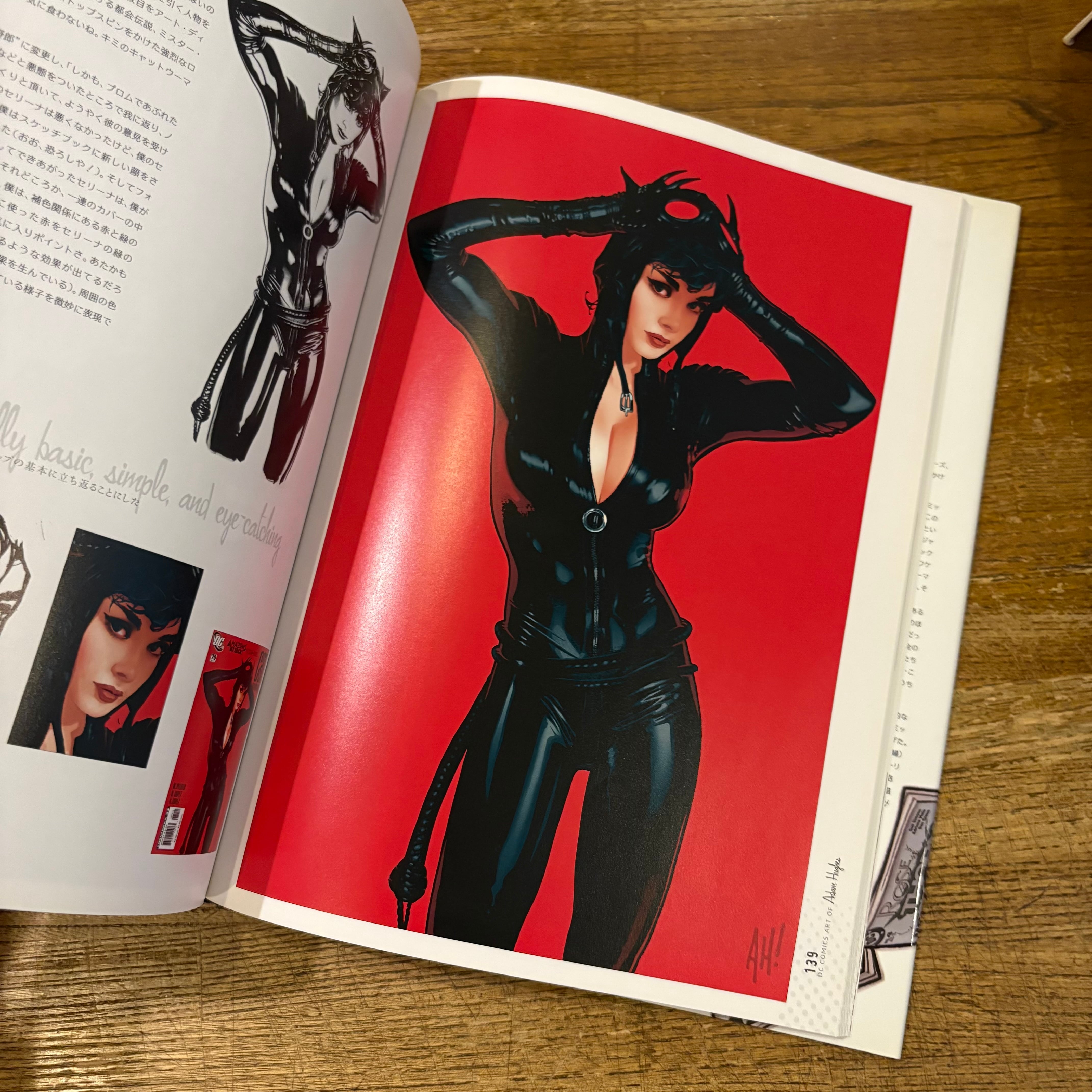 アダムヒューズのカバーラン、メビウスの猫の目、 カバーラン アダム・ヒューズ カバーアートコレクション at DC