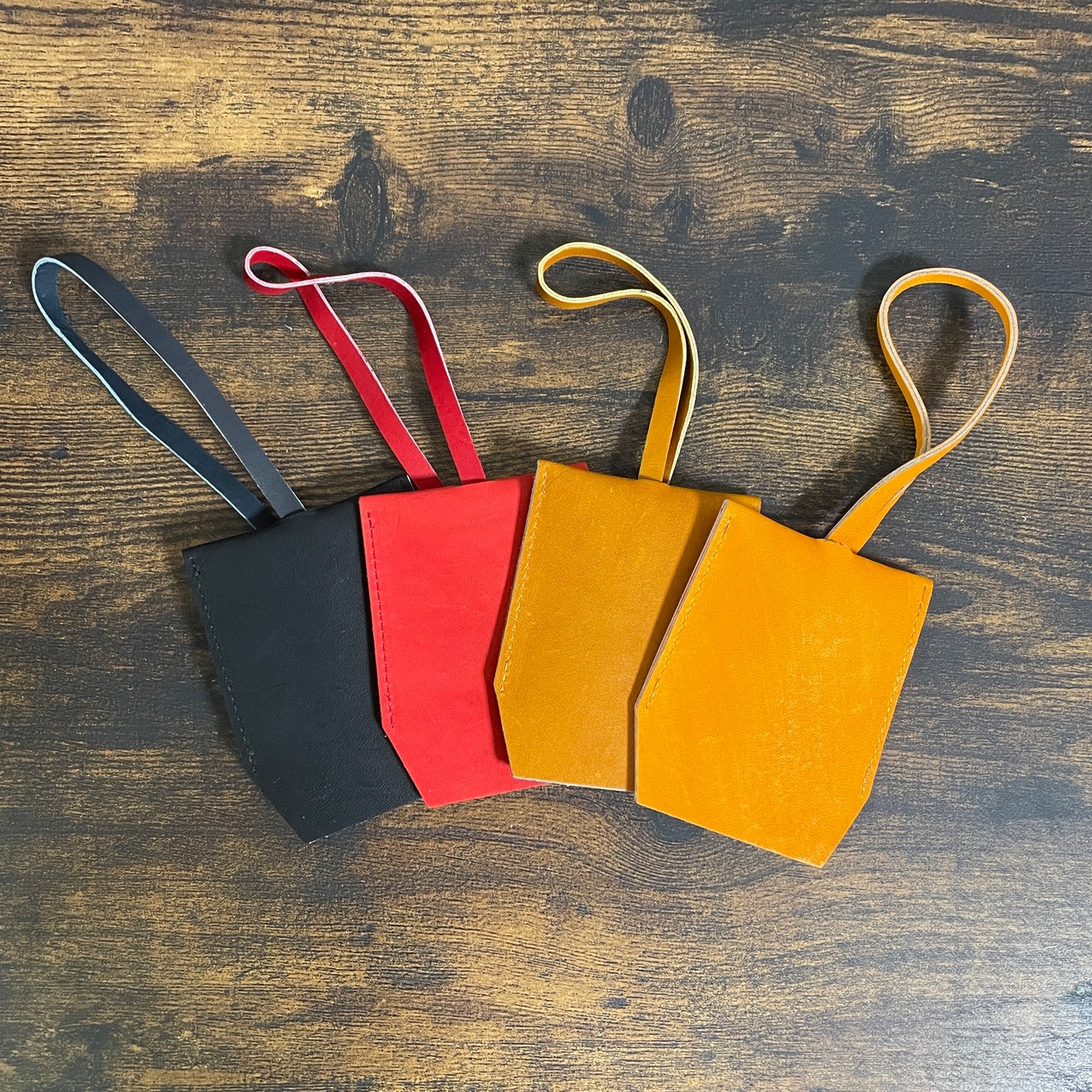 クロシェット キーケース ブラウン レッド ブラック【国産牛革】