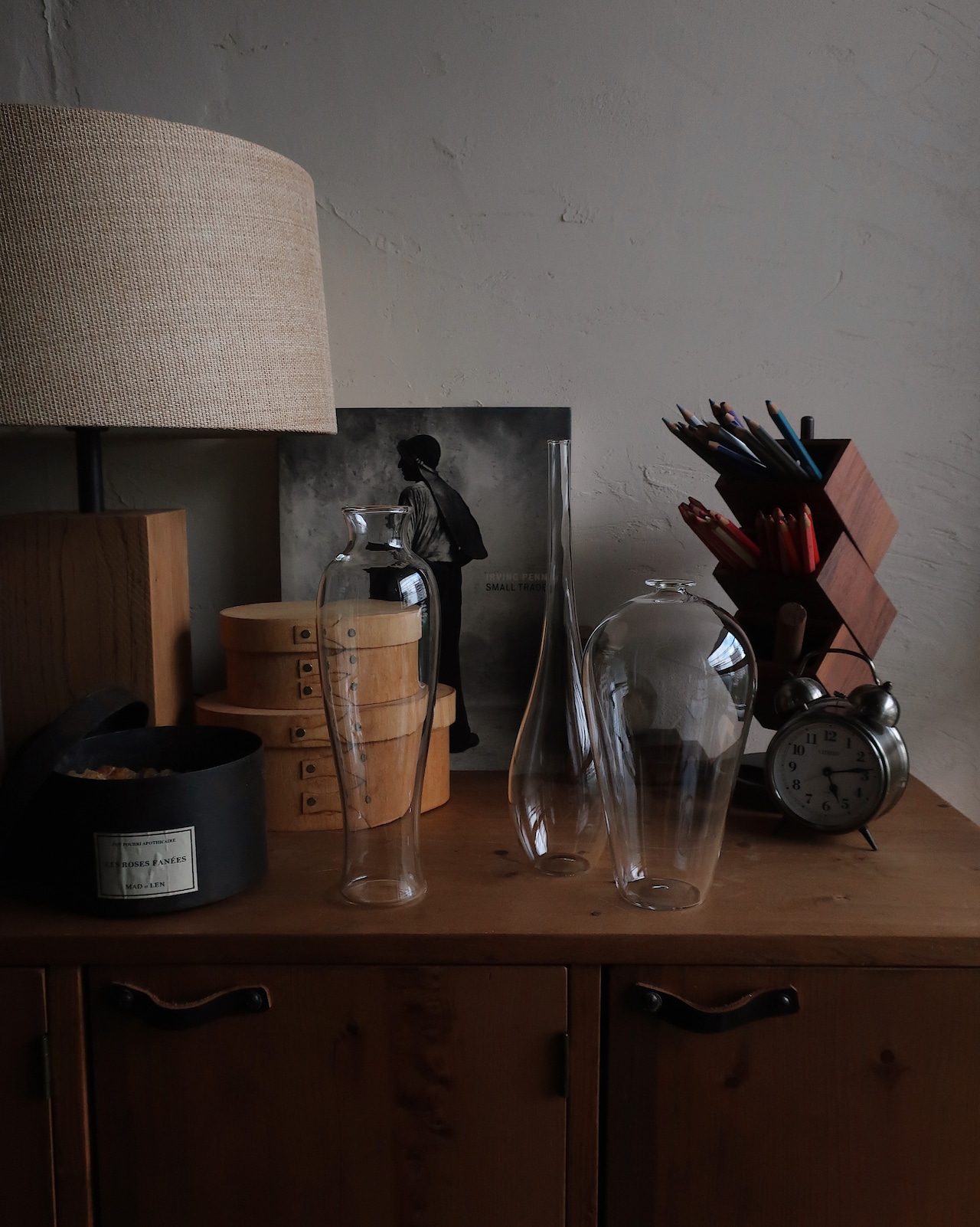 Classic glass vase - 3 pattern