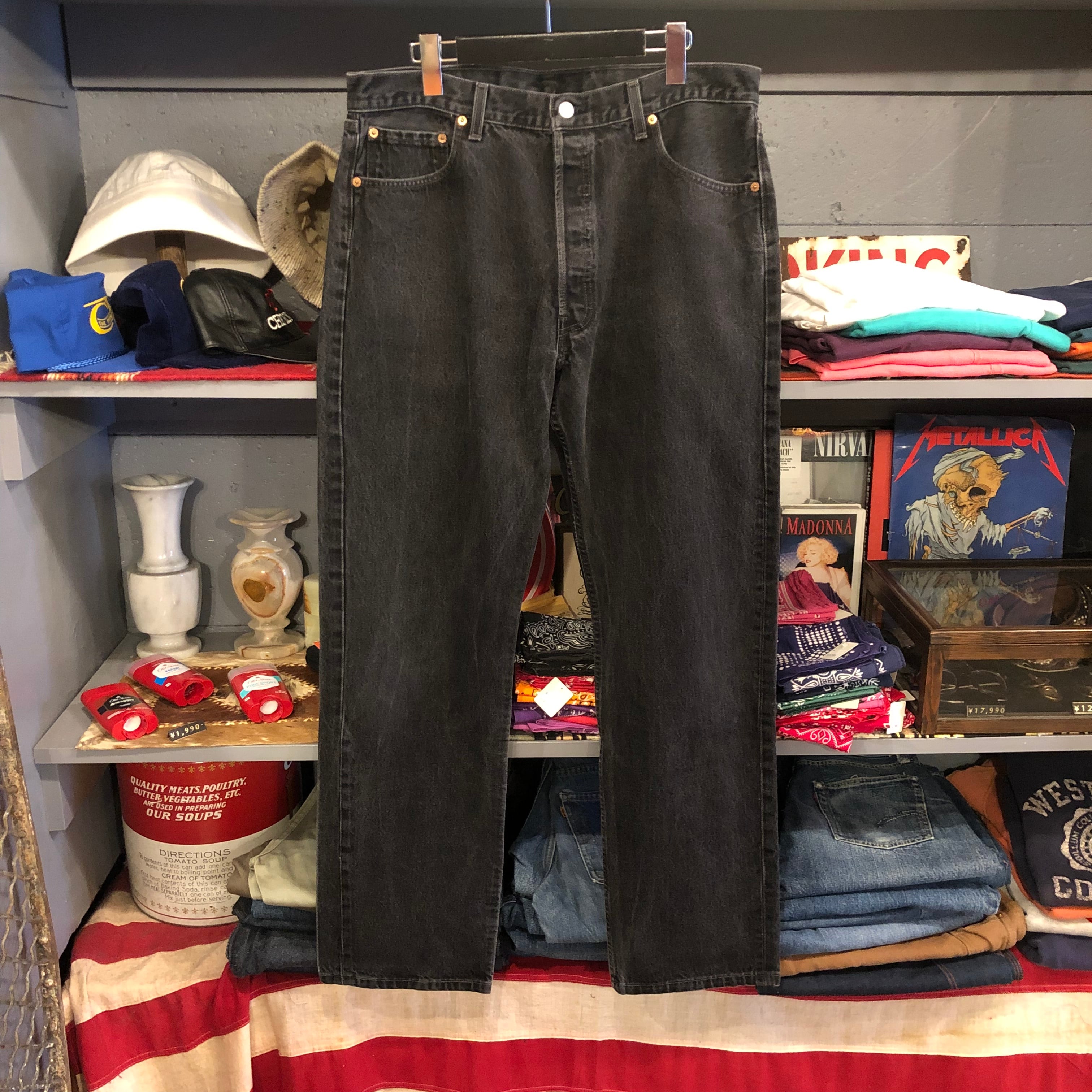 90s Levis 501 Black Denim Pants USA製 | VOSTOK 90s Levis 501 Black Denim Pants USA製 | VOSTOK