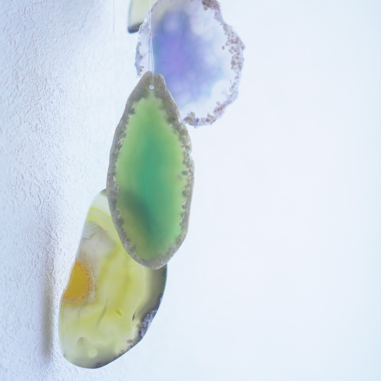 HIMAWARI 03 - アゲートヒーリングチャイム / Agate Sun Catcher Wind Chime 488