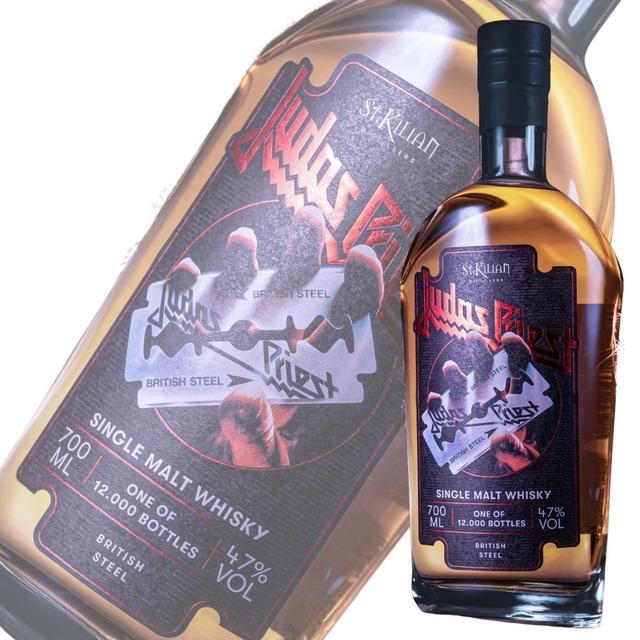 ジューダス・プリースト ブリティッシュ・スティール・シングルモルト・ウイスキー 700ml 47度 高級 プレミアム ウィスキー 限定品