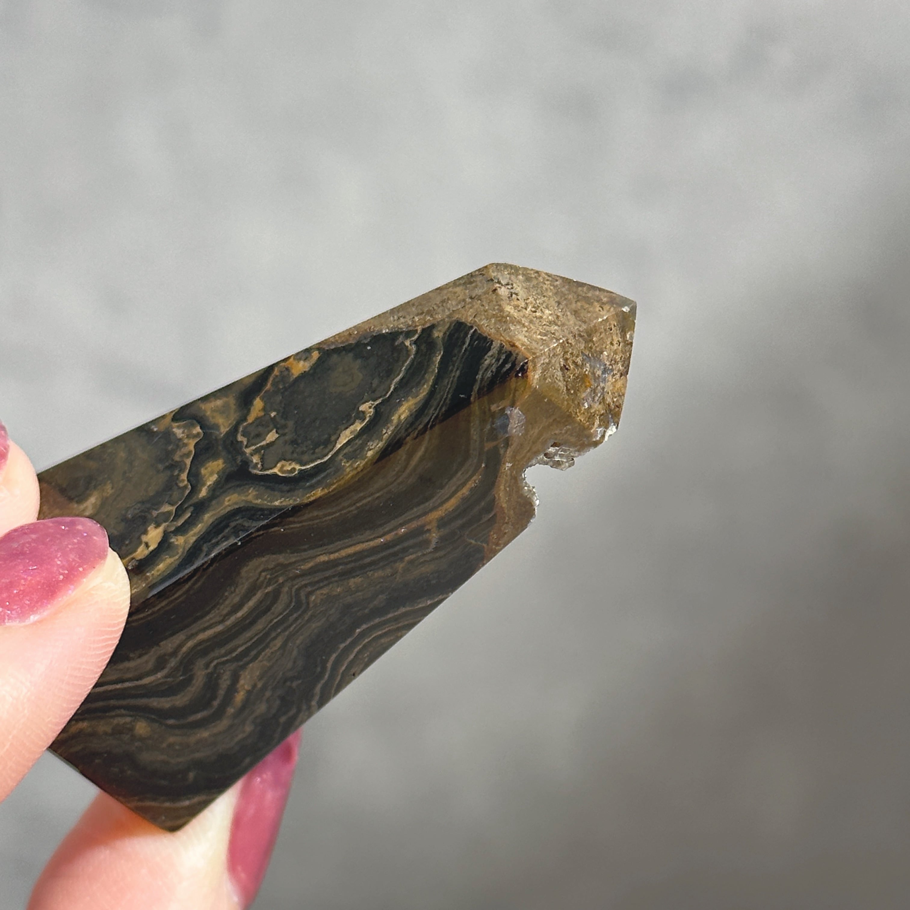 ストロマトライト タワー12◇ Stromatolite ◇ 天然石・鉱物