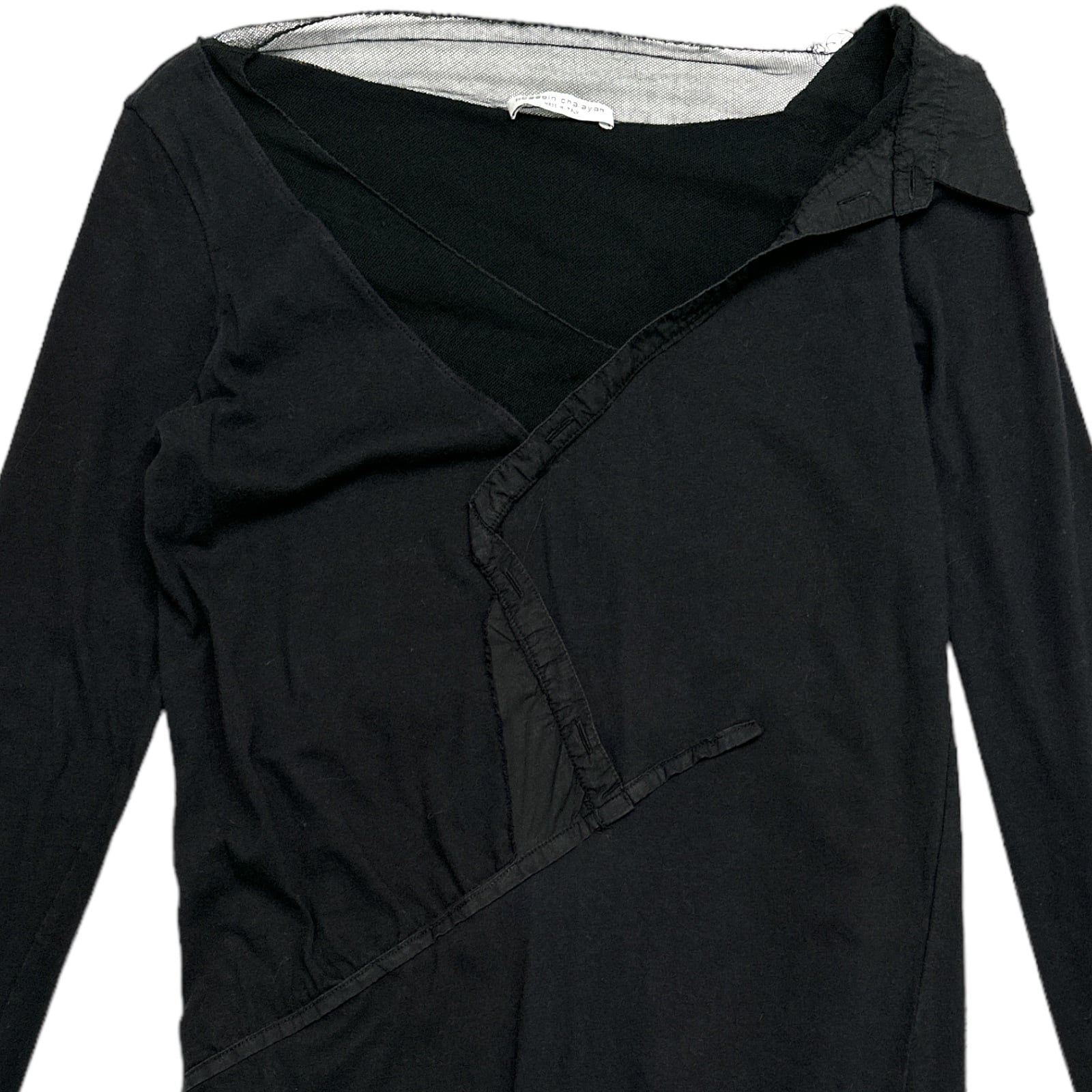 hussein chalayan AW2002 ASYMMETRIC DRESS