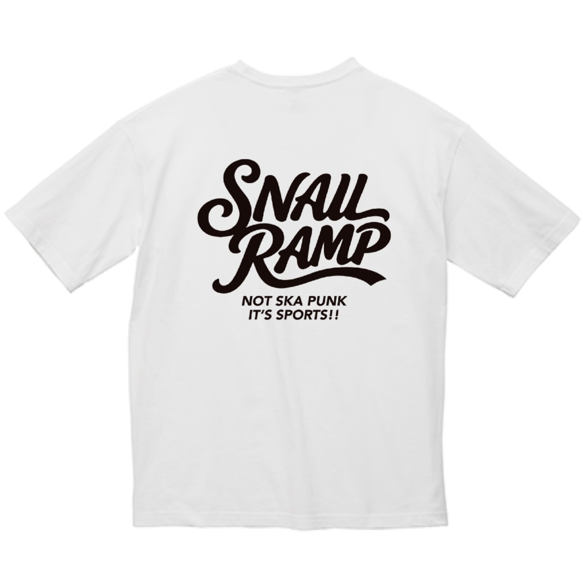 NOT SKA PUNK Tシャツ（ビッグシルエット）白 | SNAIL RAMP 公式サイト