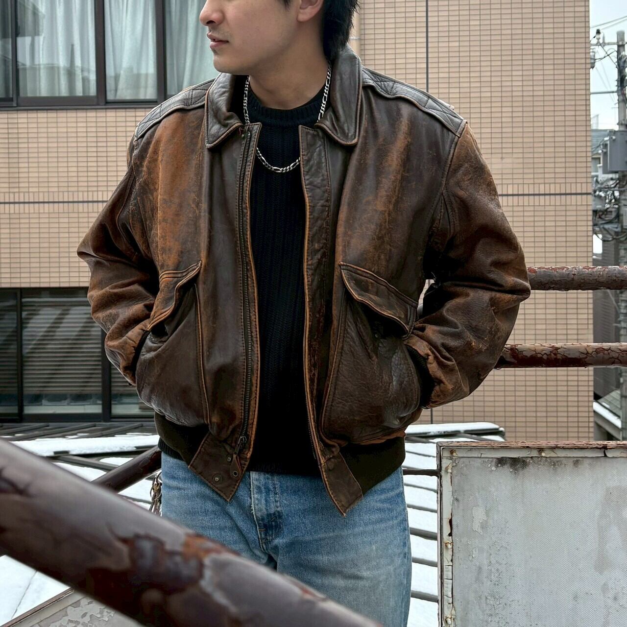 POLOレザージャケット 神サイズ◎】90's Polo Ralph Lauren Leather Jacket | 下北沢SPiKe＆SPiCe