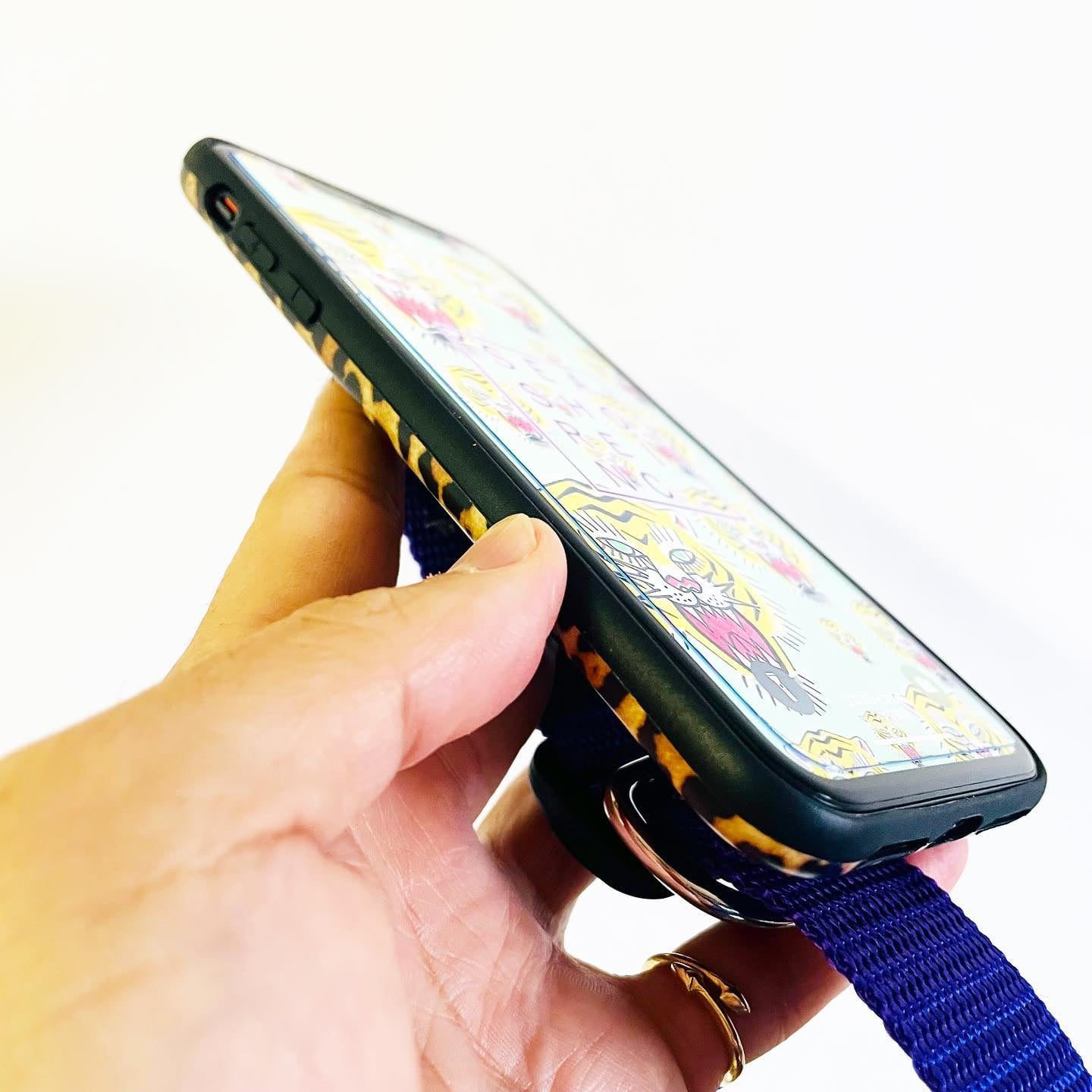 for iPhone【 animal 】leopard × purple | seashoreinc.