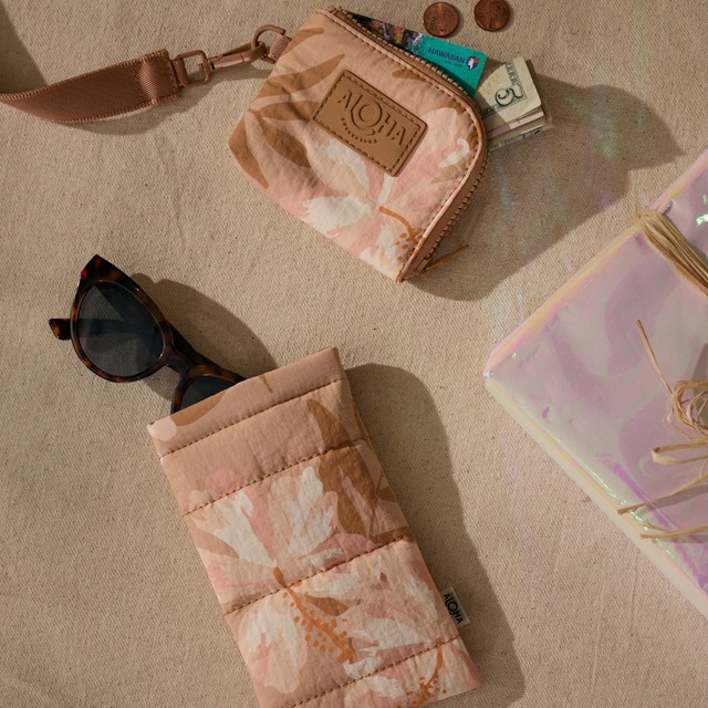 Quilted Glasses Case 眼鏡ケース Adrift  / ALOHA Collection アロハコレクション