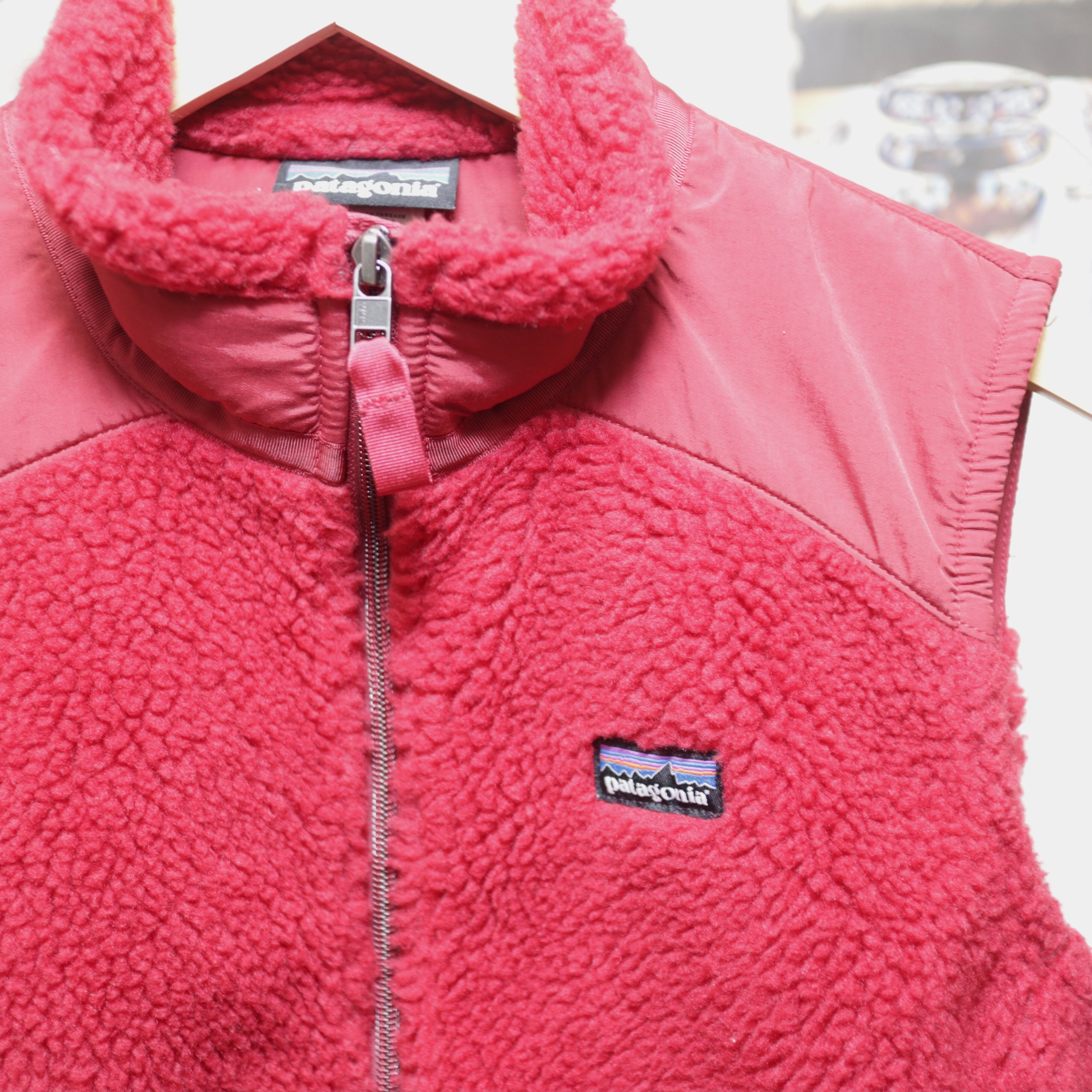 Patagonia Boa Vest Red | 古着取扱店YoYew（ヨーヨー）