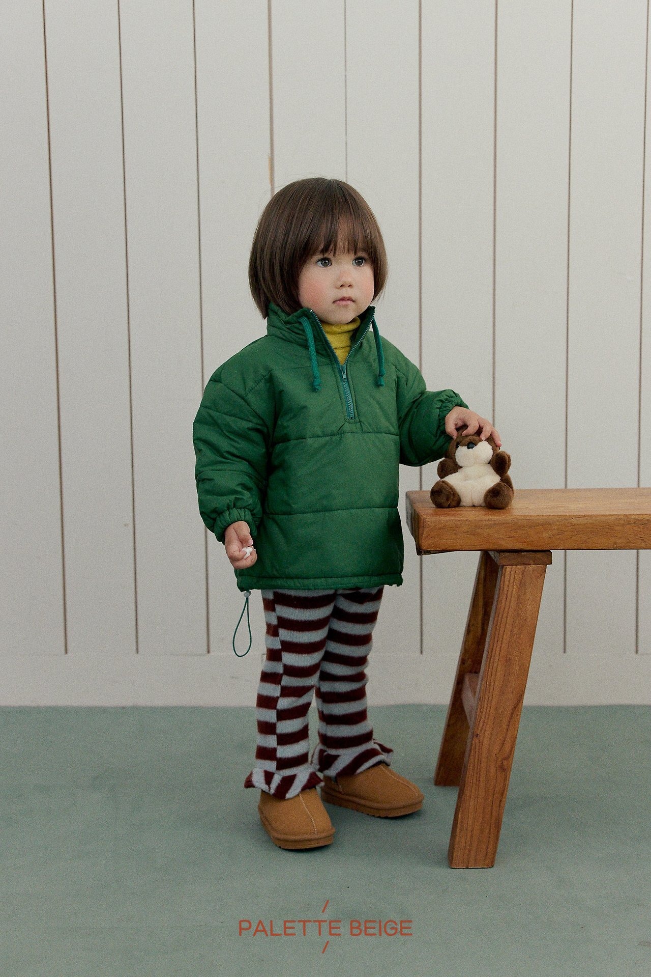 the beige［取寄］bonding anorak mtm 26winter