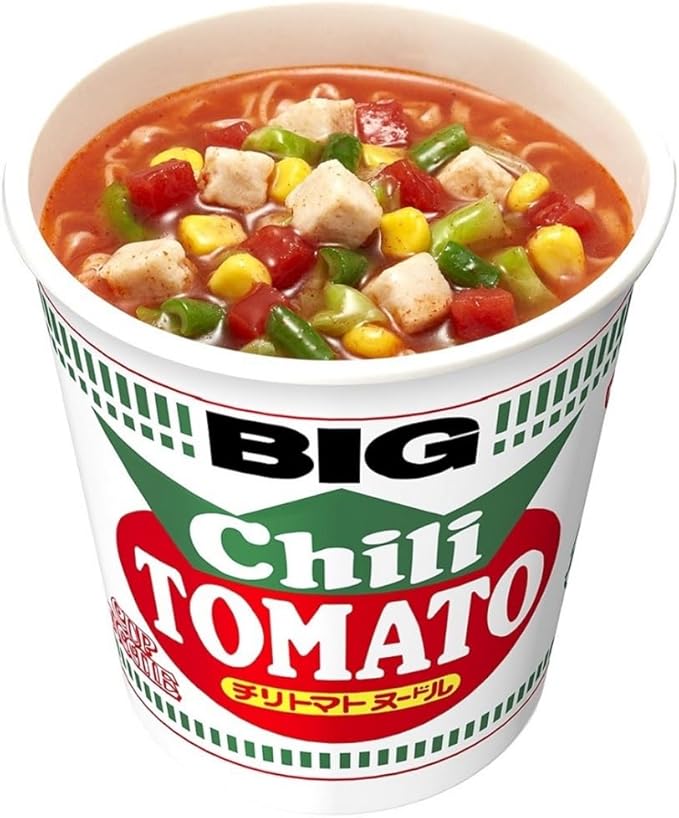 カップヌードル チリトマトヌードル ビッグ 日清食品 カップ麺 107g×12