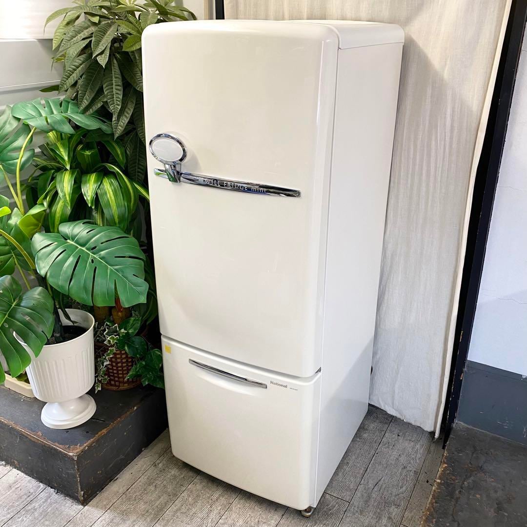 レトロ冷蔵庫 WiLL FRIDGE mini2 ドア冷凍冷蔵庫162L | ʚ TOMMY HOUSE ɞ