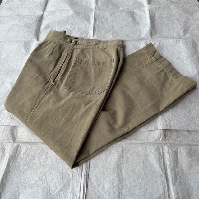 オーストラリア軍 Australian Army グルカパンツ 50s カーキドリル 2プリーツ ミリタリー ヴィンテージ古着 画像2