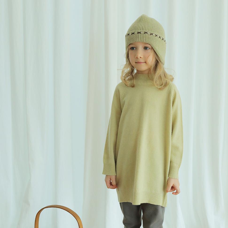 «予約»«bien a bien» レヤロングニットプールオーバー 2colors