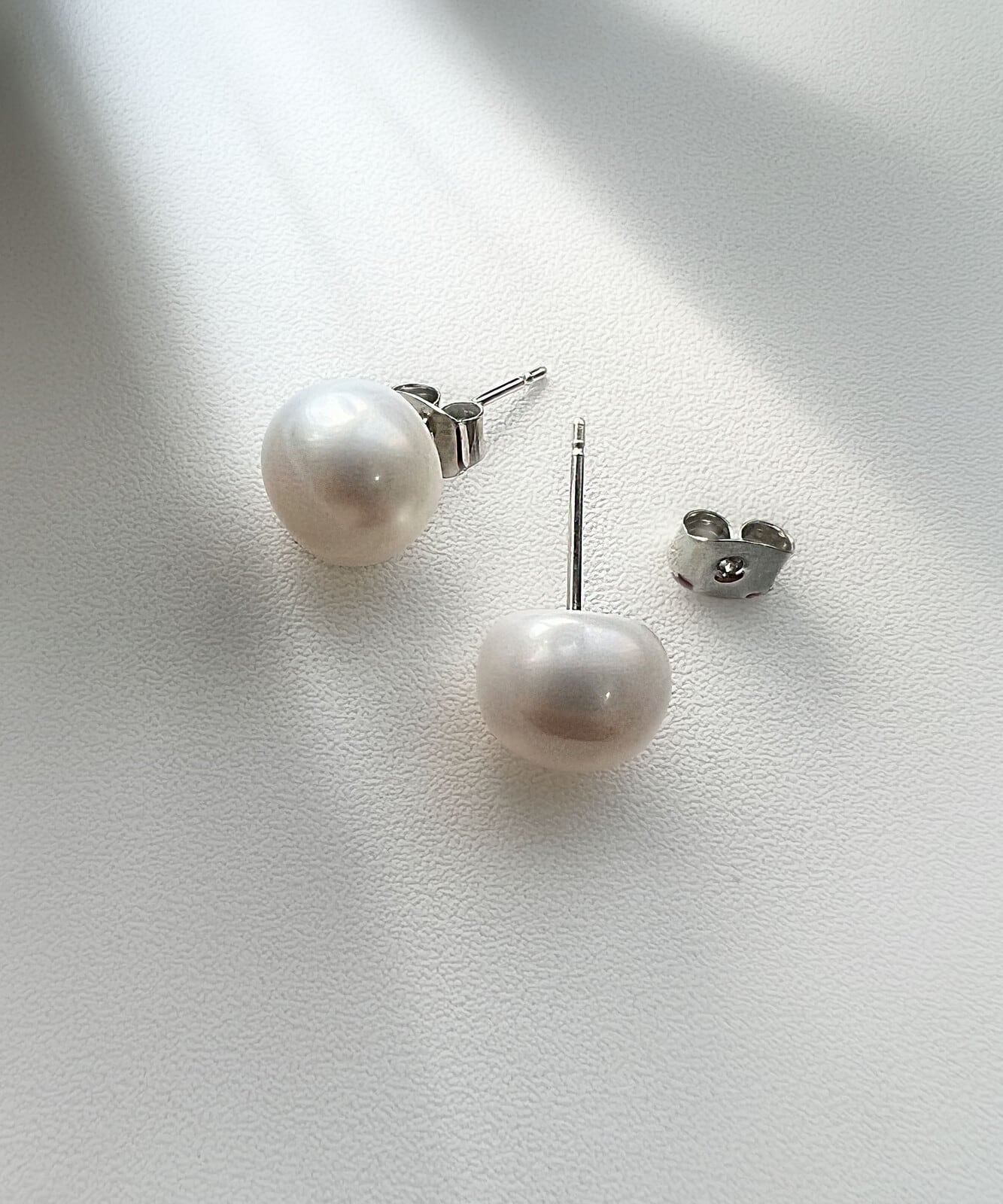 【シルバー925】ウォーターパール ピアス / silver925ポスト 韓国製