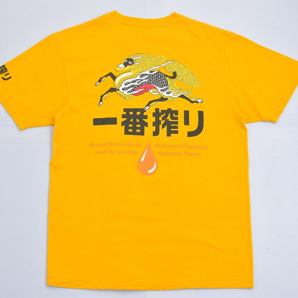 00s KIRIN 麒麟ビール 一番搾り ロゴ 両面プリント デザイン 販促用