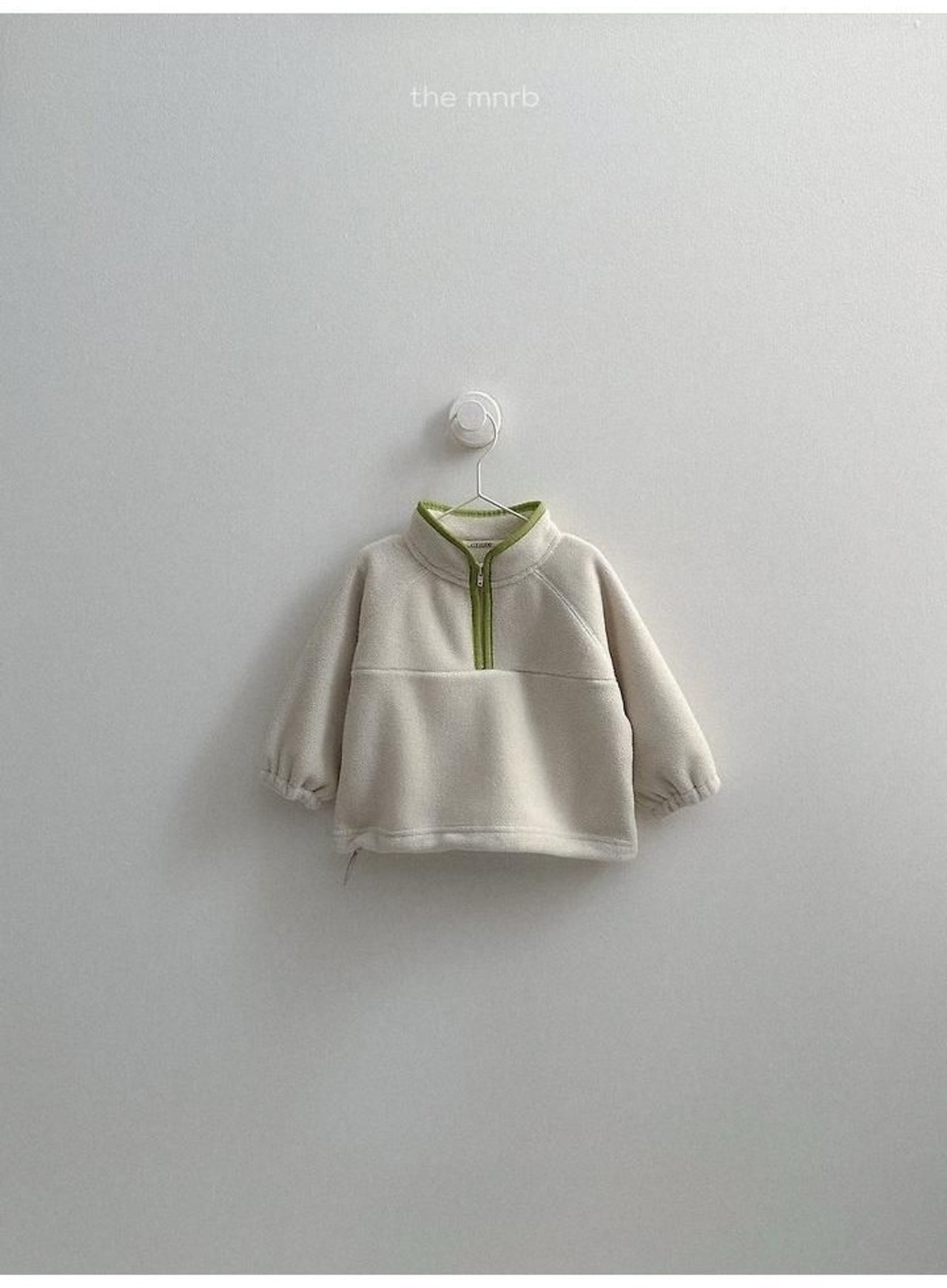 〖取寄〗韓国子供服 / 26winter / minirobe / ツートンフリースハーフジップ / キッズ *S~XL*