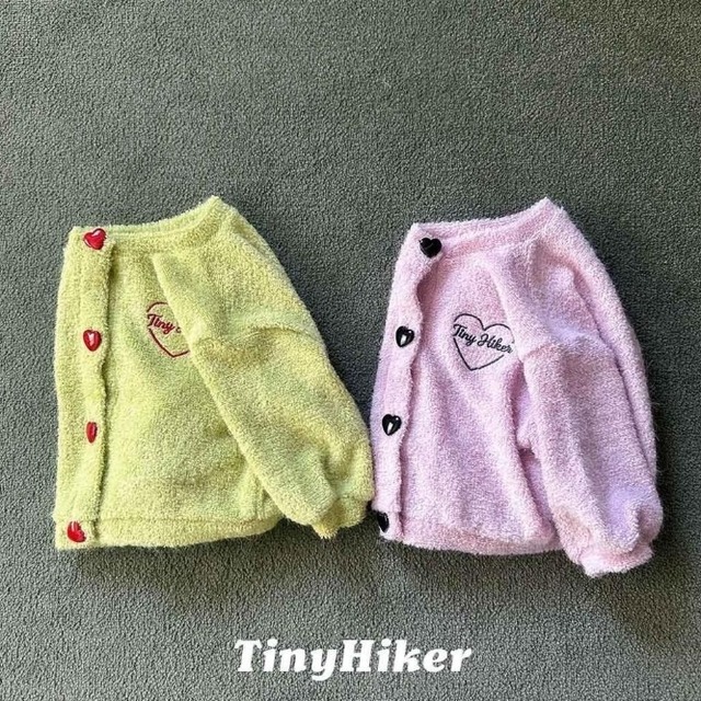 〚予約〛Tiny heart cardigan <kids>
