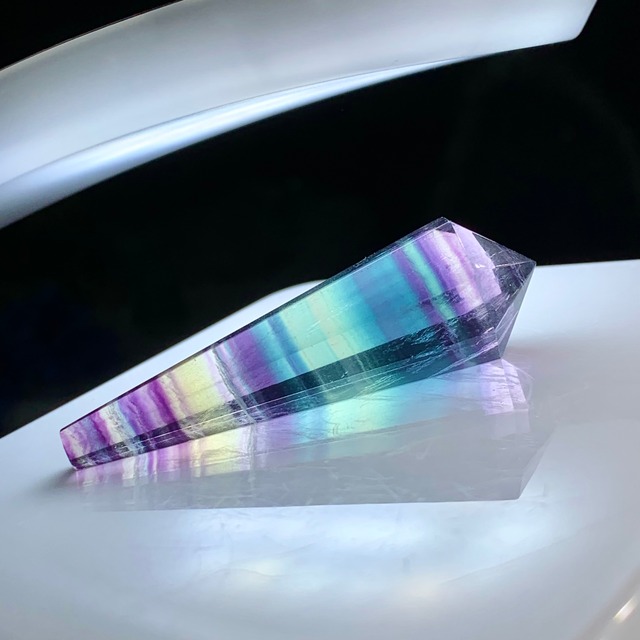 4.透明度抜群☆可愛いフローライトポイント