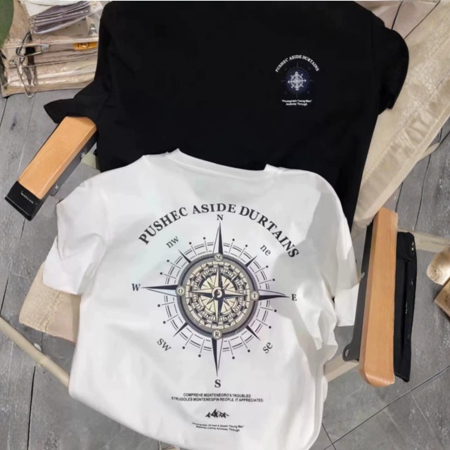 クルーネック グラフィックTシャツ af0408