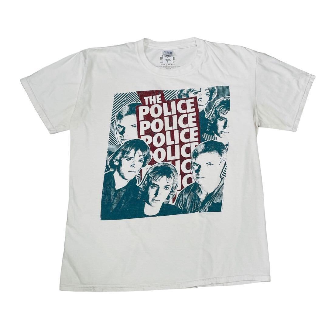 バンドTシャツ GILDAN ギルダンボディThe Police 80s UKロック 