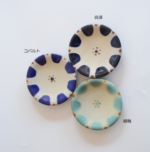 【やちむんノモ陶器製作所】チチチャン ４寸皿