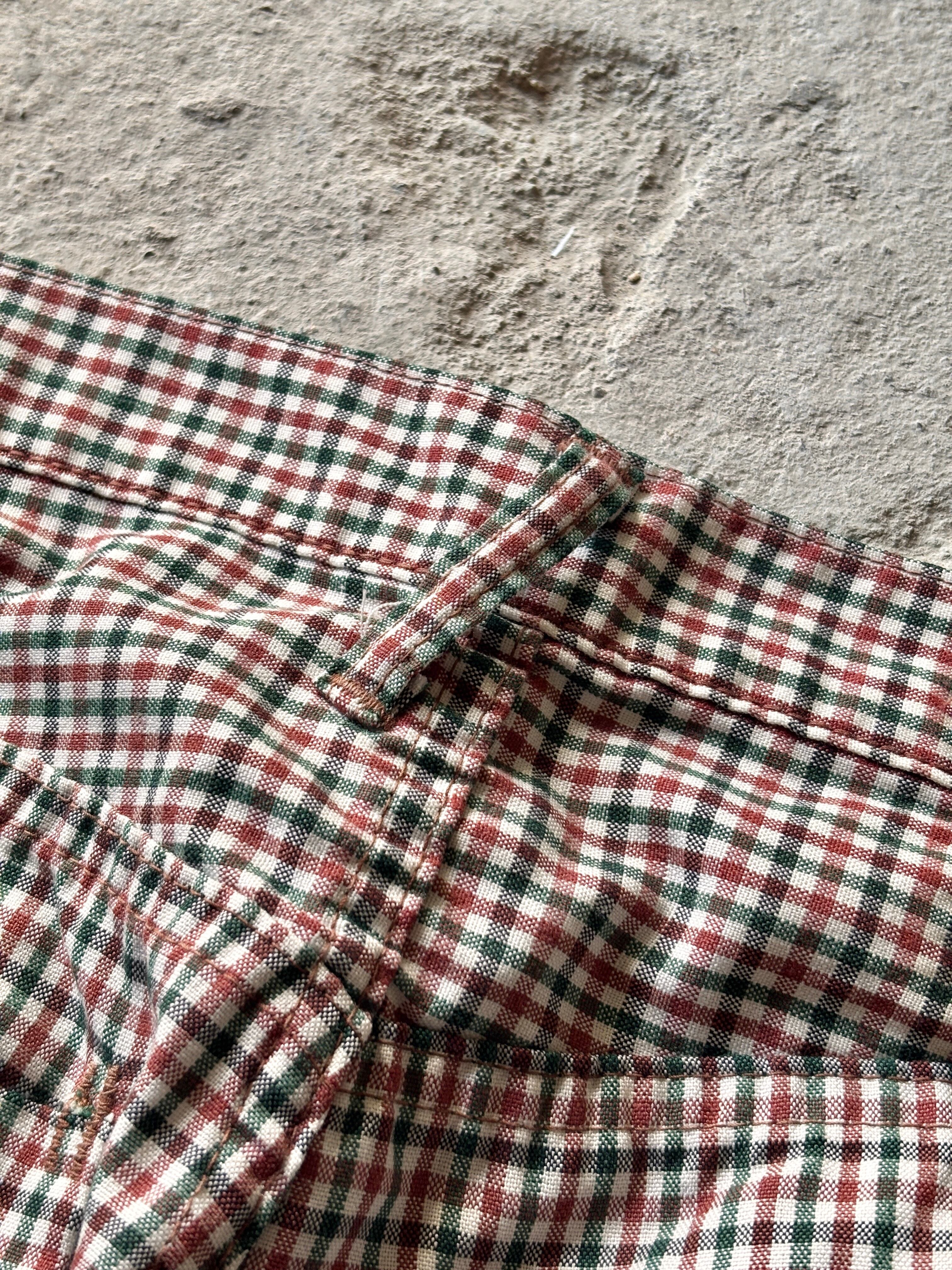 EVISU/LOT 2001F/EVISU FAIRWAY GENES pants/W32/L35/チェック柄パンツ