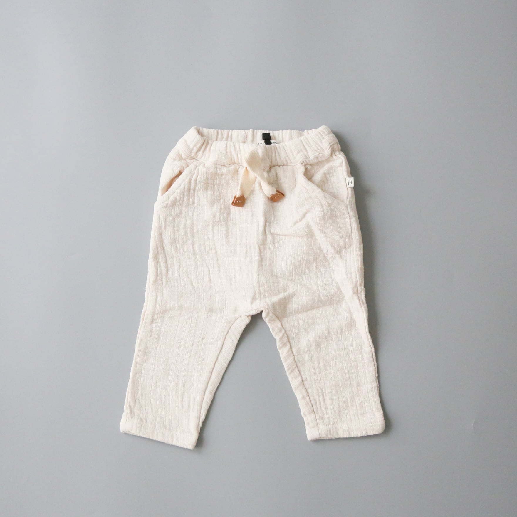 1 + in the family(ワンモアインザファミリー) / GABI- PANTS / BONE / 6M・12M・24M