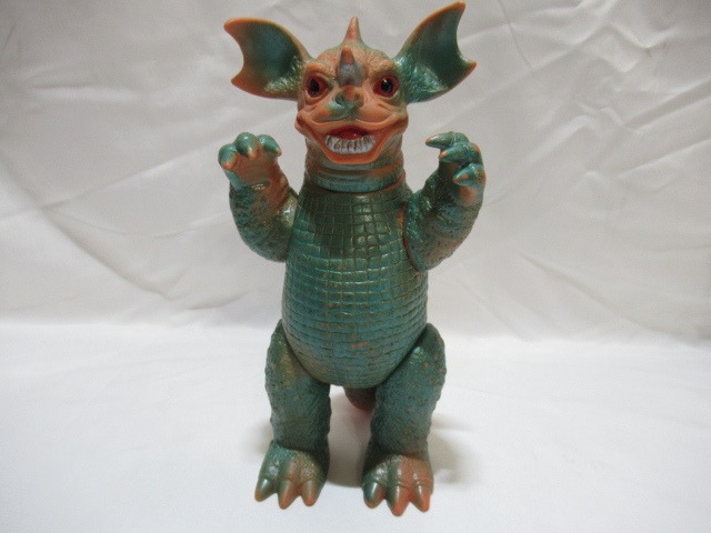 マルサン　当時物　バラゴン　怪獣ソフビ　ソフビ　年代物