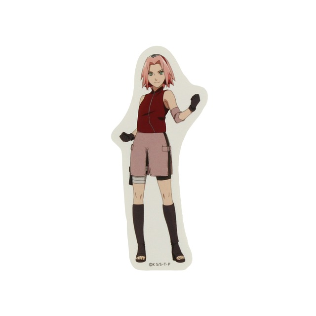 NARUTO ダイカットシール（サクラ） 【ニジゲンノモリ限定商品】