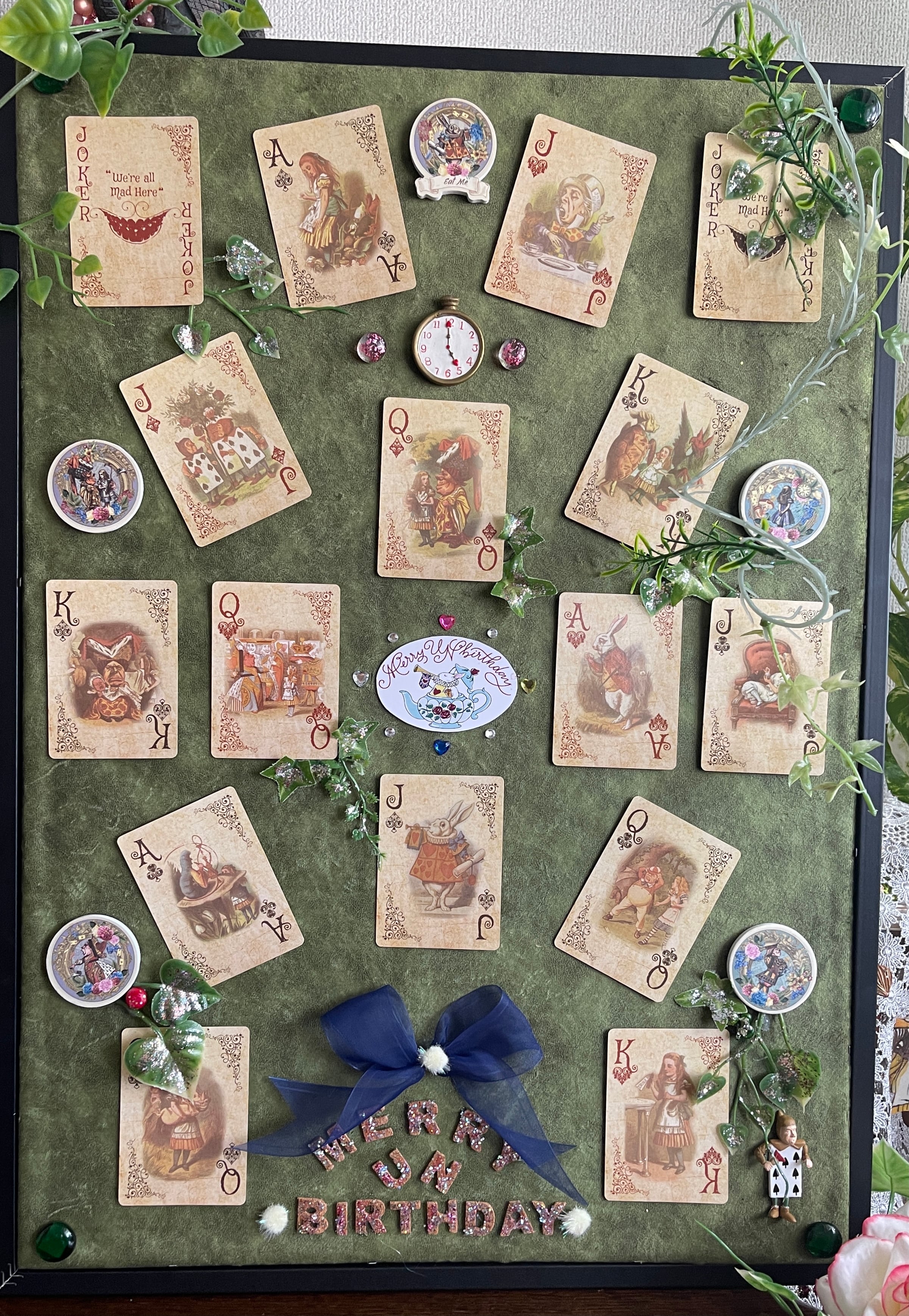 ◆再入荷◆トランプ◆不思議の国のアリス◆ゲーム◆イギリス◆インテリアにも◆イギリス製◆