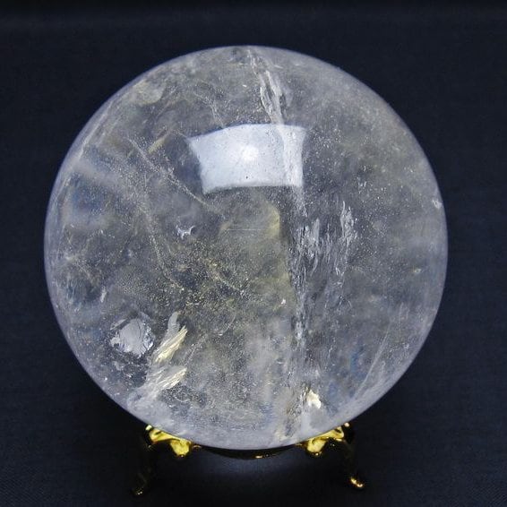 水晶 丸玉 68mm スフィア 水晶玉 球体 玉 一点物 151-7863