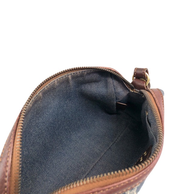 CELINE セリーヌ パリマカダム ハンドバッグ インディゴ デニム vintage ヴィンテージ オールド 5tscu3