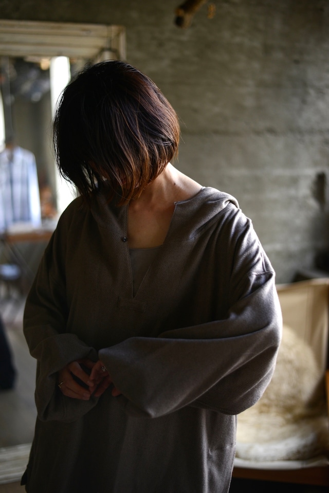 NICENESS / LANEGAN CASHMERE TWEED SNOW PARKA