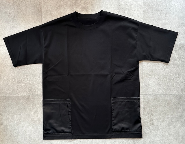 RESOUND CLOTHING / SIDE POCKET OVER TEE BLACK / オーバーTシャツ