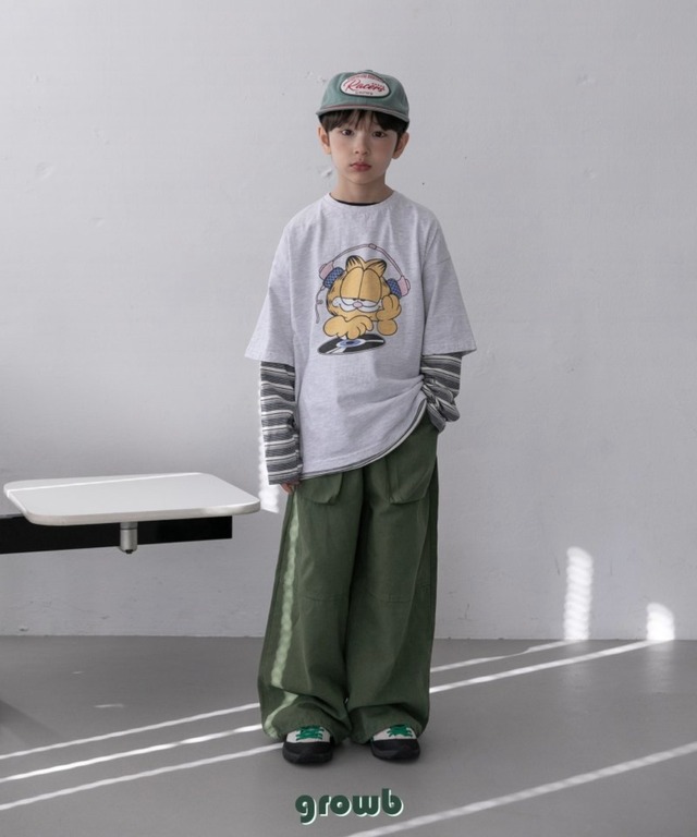 ★即納《送料無料》予約:ミュージックT半袖 whitemelange Lsize XLsize【growb】