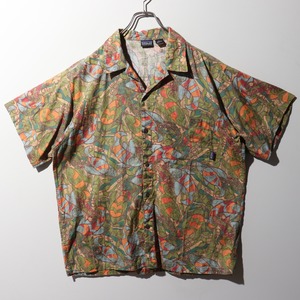 極美品 L ACシャツ 99年 魚 Patagonia パタゴニア アロハシャツ