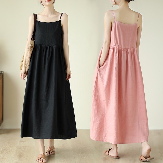 【ワンピース】ワンピース レディース 春 夏 おしゃれ 20代 30代 40代 ワンピース 無地 ロングワンピース 春夏 マタニティ ワンピース ロング 韓国 ワンピース ドレス ワンピース 大人 可愛い きれいめ レトロ ホワイト 白 ブラック 黒 ピンク イエロー L XL