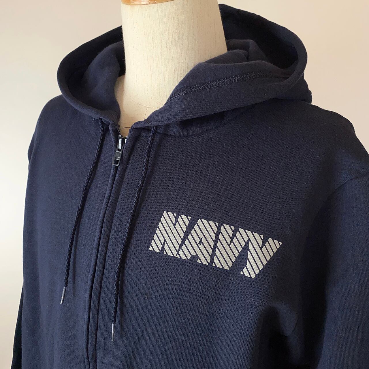 SOFFE】 U.S.NAVY トレーニング スウェット ZIP UP パーカー