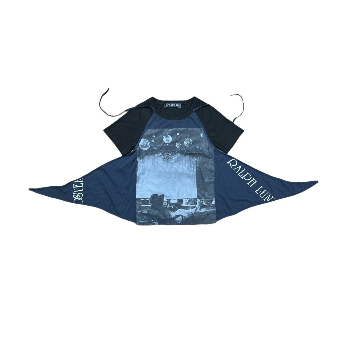 OUR LEGACY APRON MOON PRINT T-SHIRT | MEGAJOULE