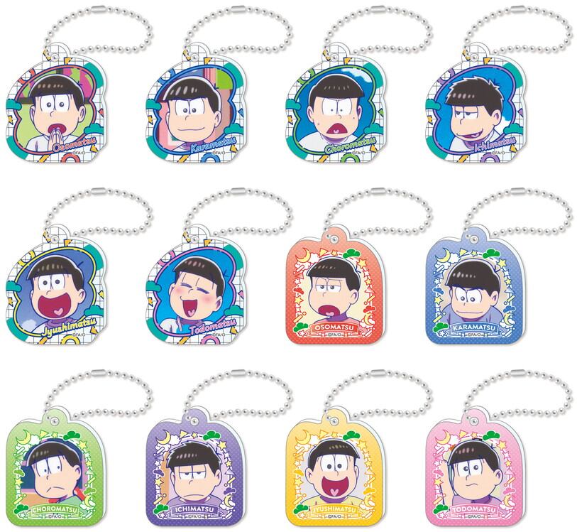 おそ松さん アクリミニ アクリルキーチェーン 24パック入り