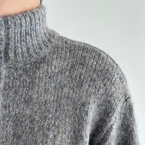 ダブルジップハイネックカーディガン　923