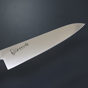 KC-722 グランシェ / Granshe モリブデン鋼 口金付黒合板柄 牛刀 210mm
