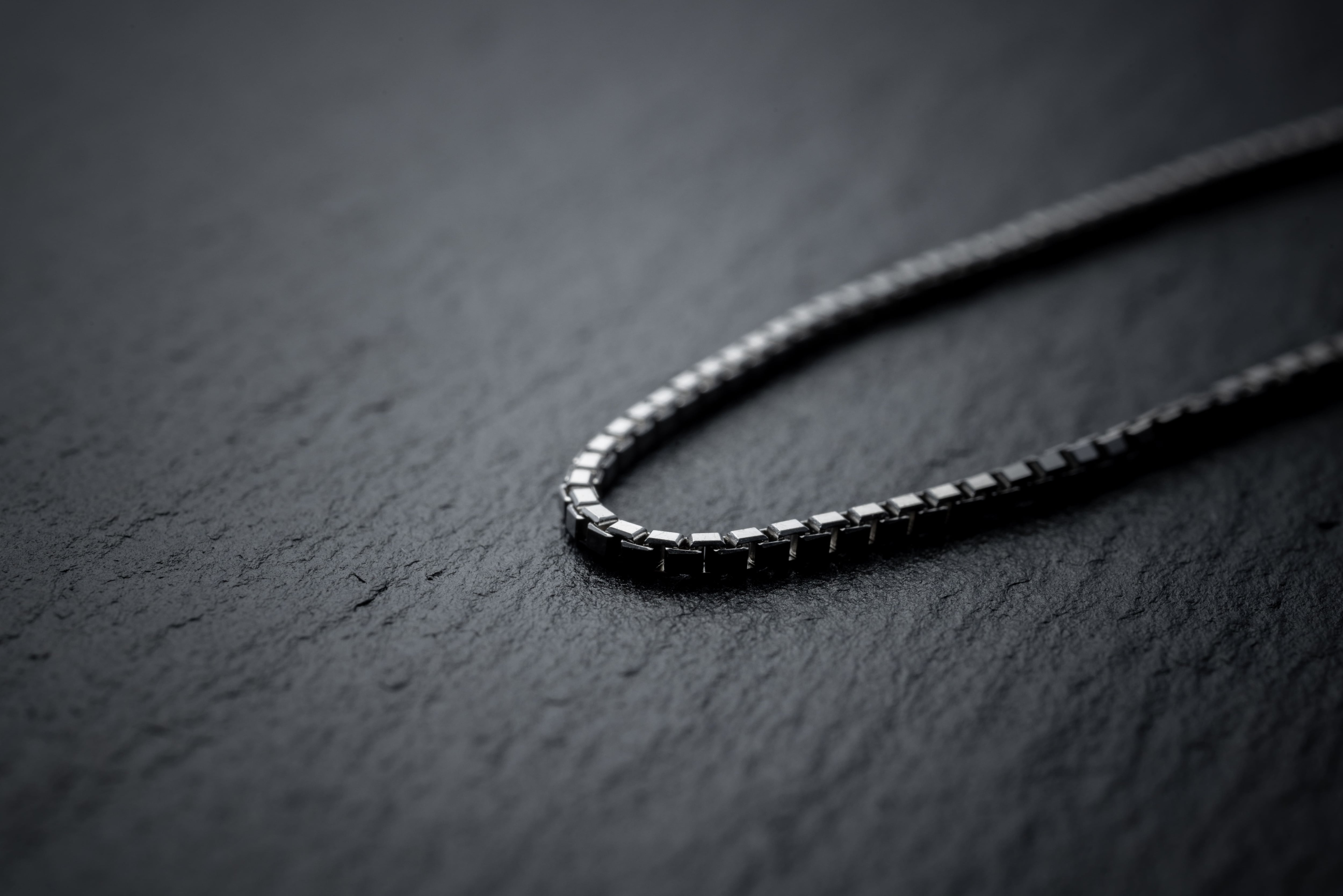 プラチナ『PLATINUMネックレス』50cm