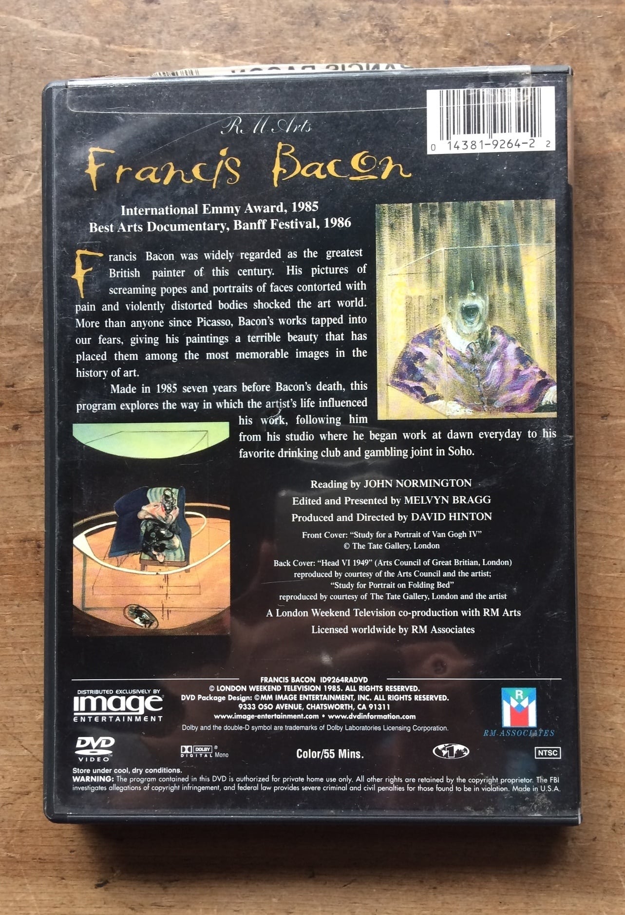 アート系DVD輸入版 中古】フランシス・ベーコン Francis Bacon [DVD